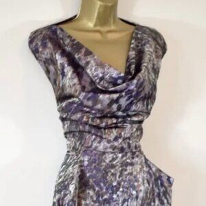 Vivienne Westwood Red Label Jacquard Taffeta Cocktail Dress, size 44